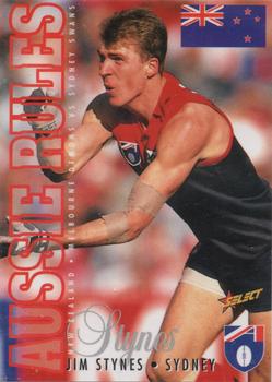1998 Select Ansett Australia Cup Game Day #NNO Jim Stynes Front